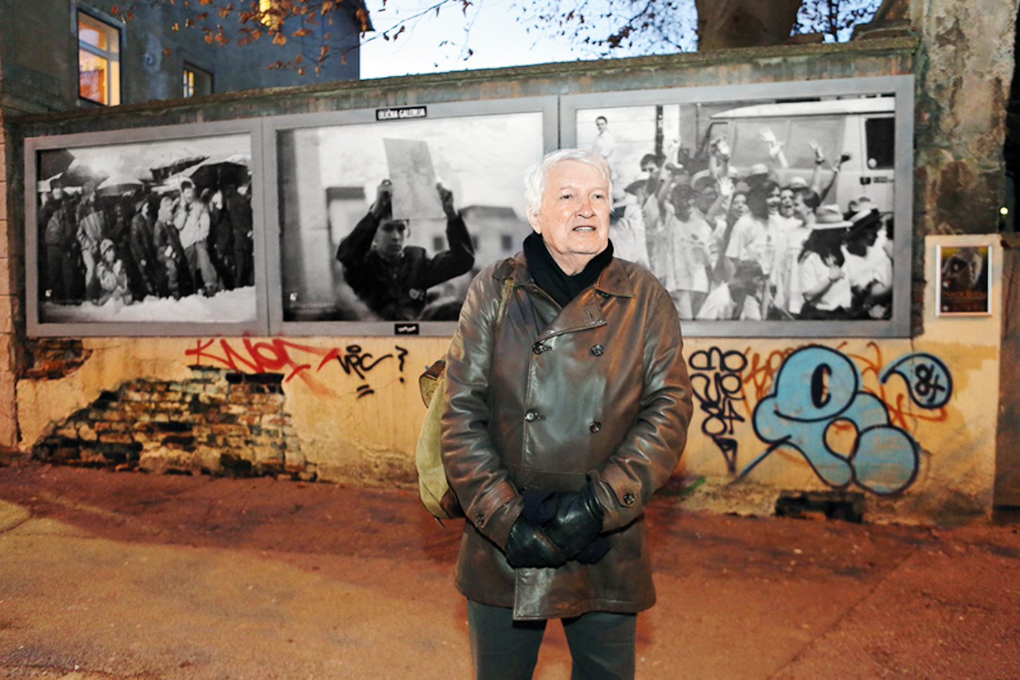 Nace Bizilj; TAMTAM Ulična galerija LJ in Muzej novejše zgodovine Slovenije | Sašo Kovačič