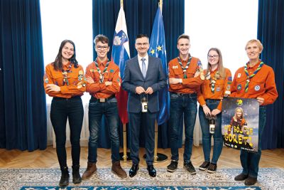 Marjan Šarec in luč miru iz Betlehema, 18. december 