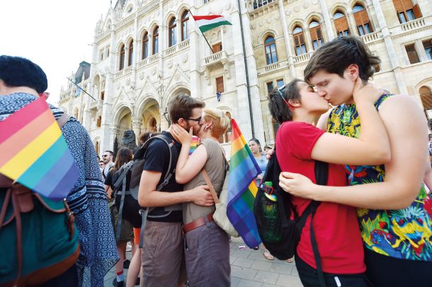 Zadnja parada ponosa v Budimpešti leta 2019