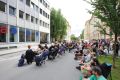 Protest Aktiva delavk in delavcev v kulturi, pred ministrstvom za kulturo, Ljubljana