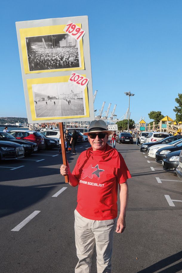 Nogometna legenda in kaviar socialist Lučjo Pertič, KP 