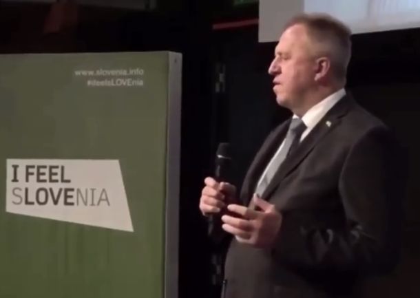 VIDEO: Počivalškov govor v angleščini