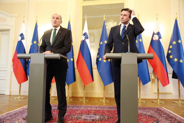 Predsednik Borut Pahor že dolgo ni bil tako srečen kot v sredo, 26. februarja, ko je za mandatarja predlagal Janeza Janšo
