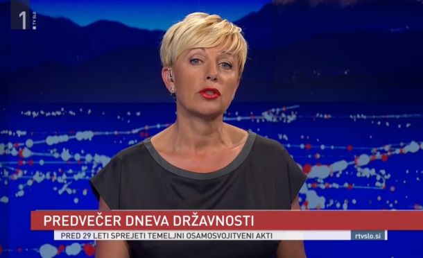 Rosvita Pesek v Odmevih