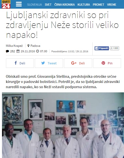 Sporni članek, ki ga je pred nekaj leti objavil časnik Svet24