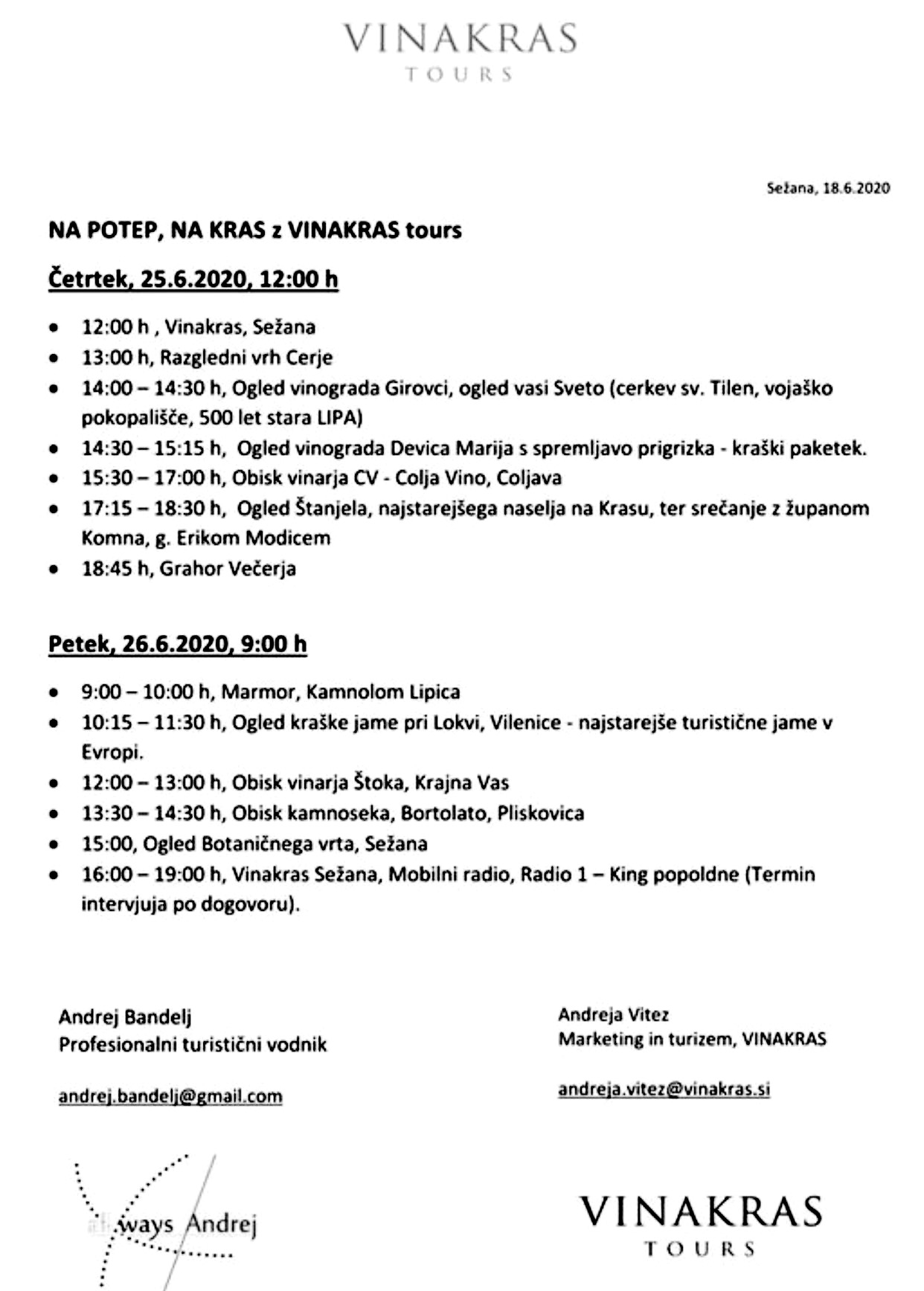 Dvodnevni natrpani program za ministrico