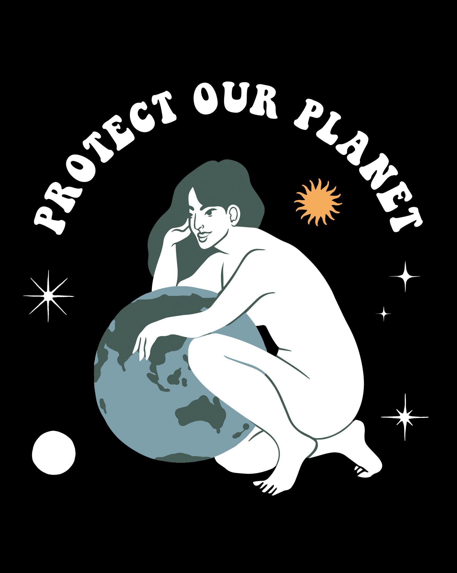 Kot aktivistična ilustratorka se je angažirala tudi na okoljevarstvenem področju in pod okriljem blagovne znamke oblačil Lunary oblikovala majico, ki jo krasi njena ilustracija in napis »Protect Our Planet«. 