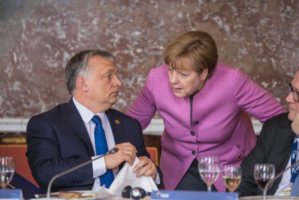 Madžarski premier Viktor Orban in nemška kanclerka Angela Merkel