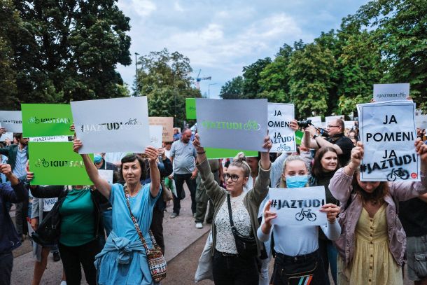 Protest za pravice žensk, 24. julij, Ljubljana 