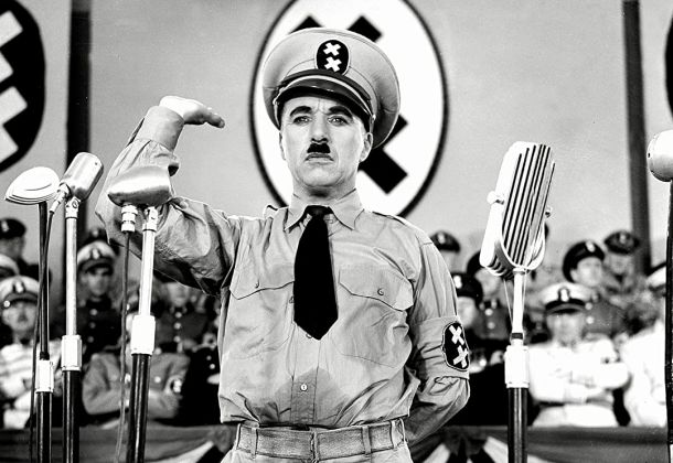 Charlie Chaplin v filmu Veliki diktator