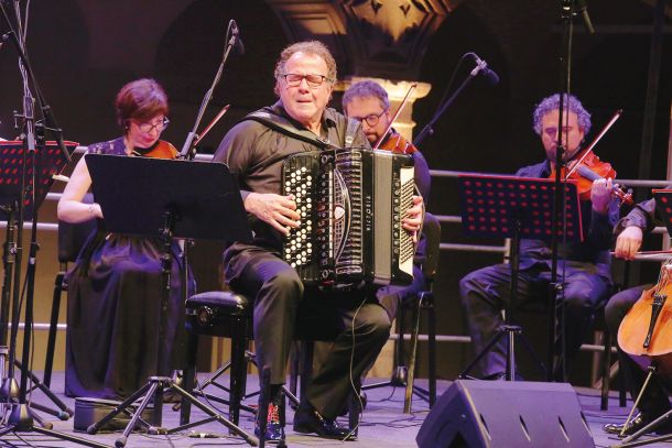 Richard Galliano; preddverje Križank, 68. Ljubljana Festival, LJ 