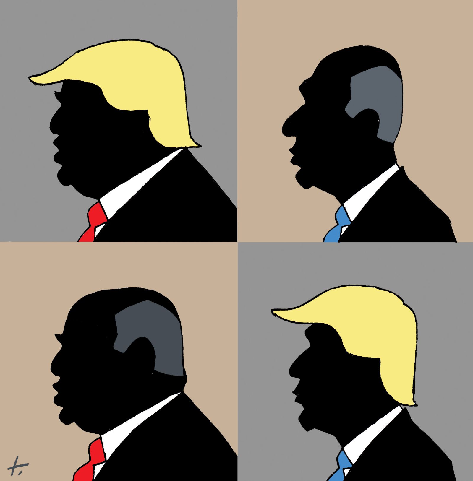 Trump, Janša