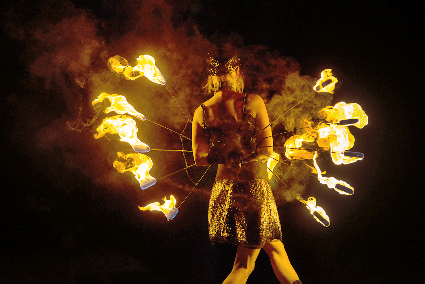 Danijela Kraševec (Fire art), festival Mladi Ormož | Špela Jambriško