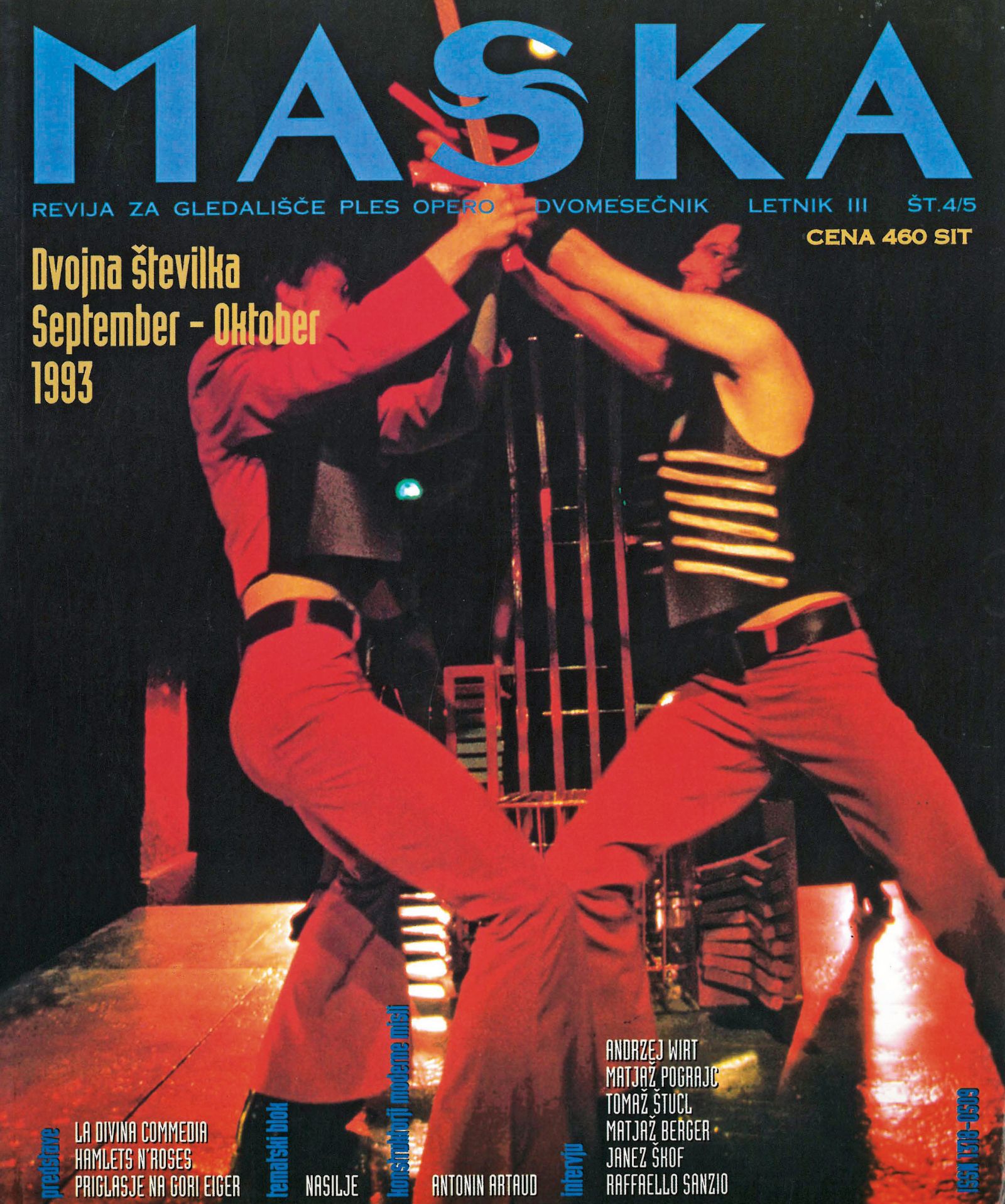 Številka iz leta 1993, posvečena prevpraševanju nasilja.