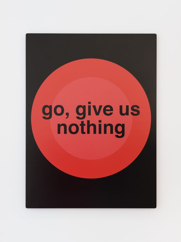 Nora Turato: go, give us nothing (sitotisk, 2020)