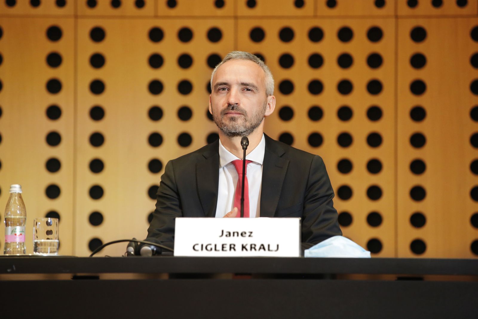 Janez Cigler Kralj, minister za delo 