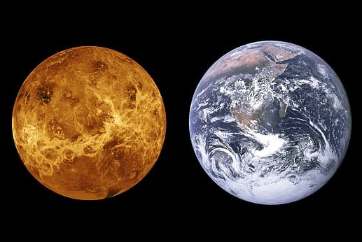 Venera in Zemlja
