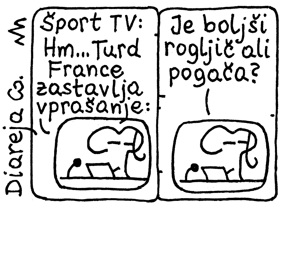 Je boljši rogljič ali pogača?