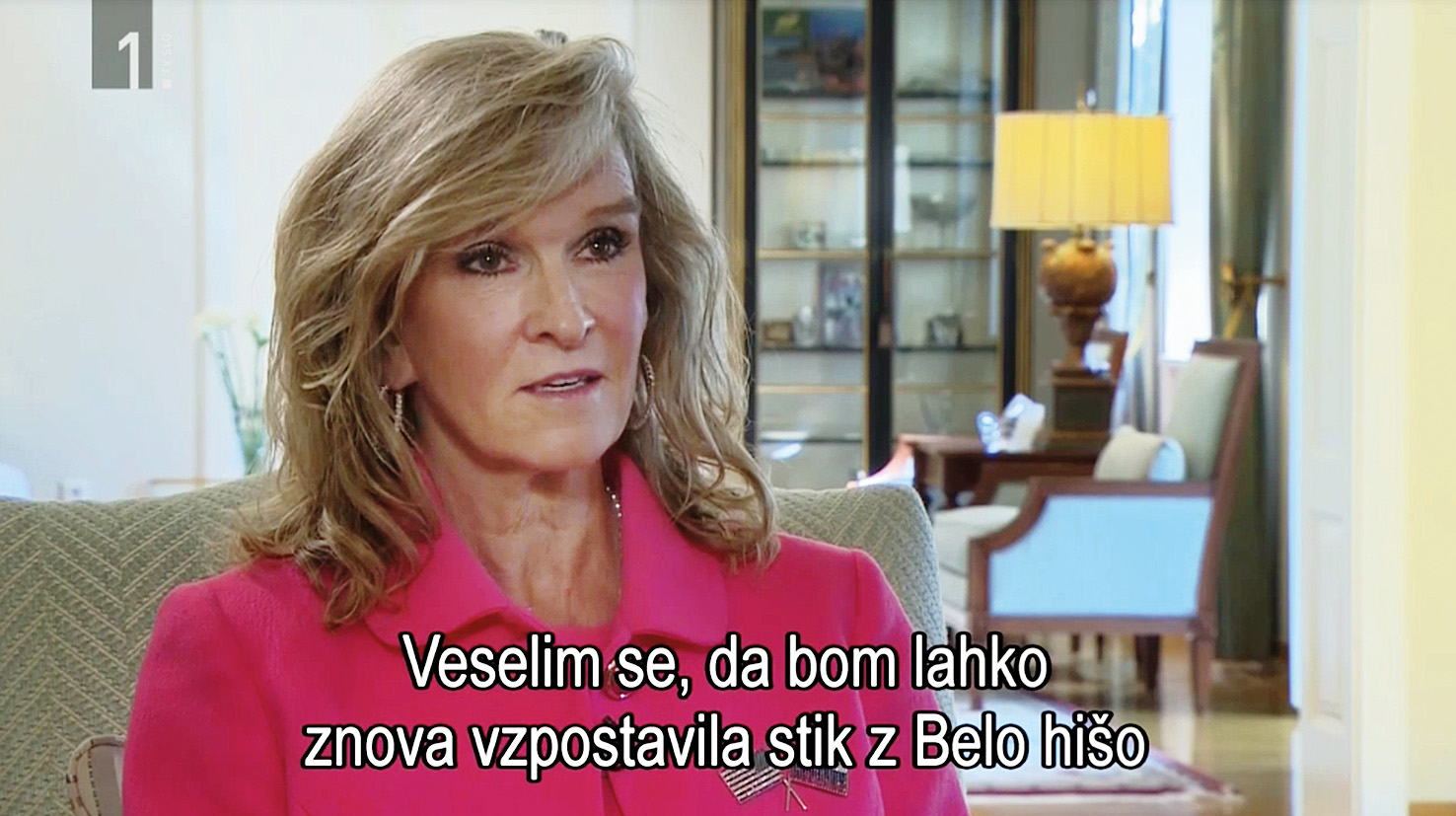 Lynda Blanchard v pogovoru z Adrijanom Bakičem