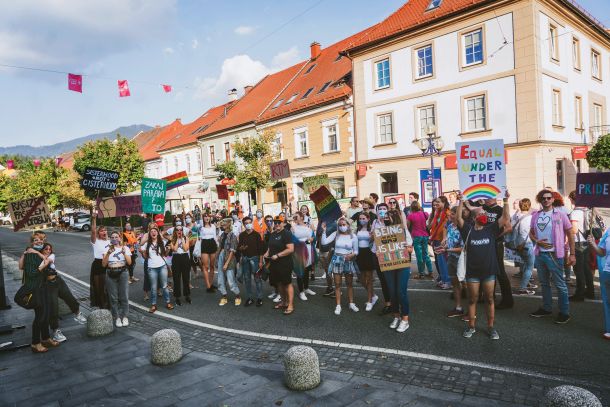 Parada ponosa v Slovenj Gradcu 