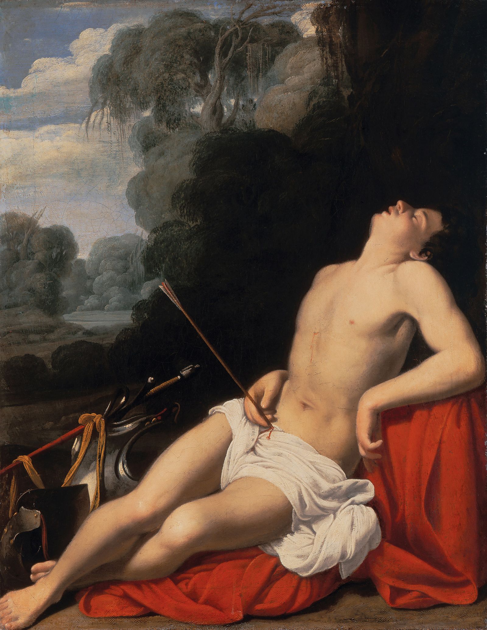 Carlo Saraceni, Sv. Boštjan, (1610–1615)