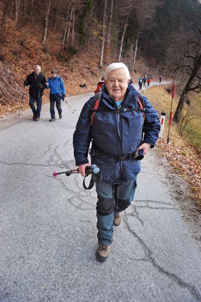 Milan Kučan po dveurnem maršu