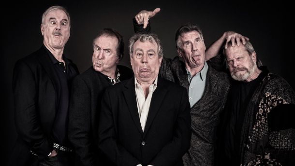 Monty Python Live (2014): John Cleese, Eric Idle, Terry Jones, Michael Palin in Terry Gilliam