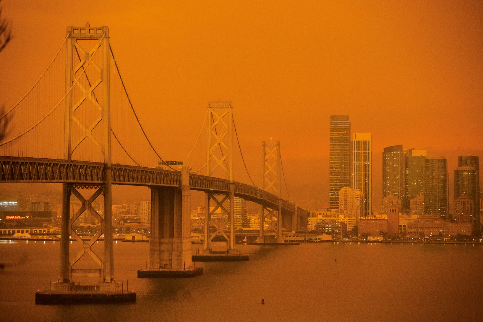 Oranžno nebo nad San Franciscom 