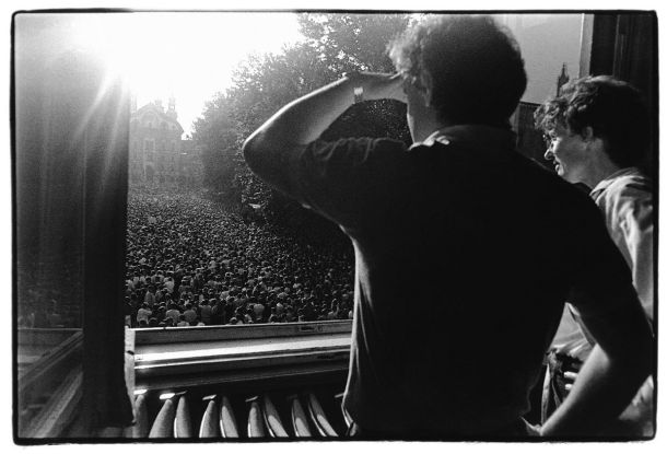 Veliko zborovanje v podporo četverici na tedanjem Trgu osvoboditve (današnji Kongresni trg), Ljubljana, 21. junija 1988 /