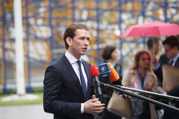 Sebastian Kurz, avstrijski kancler