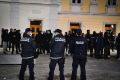 Protest proti policijski uri v času policijske ure, Maribor