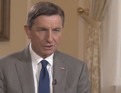 Borut Pahor v TV oddaji Politično s Tanjo Gobec