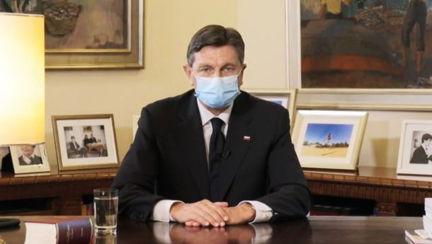 Borut Pahor nas nagovori  ob epidemiji 
