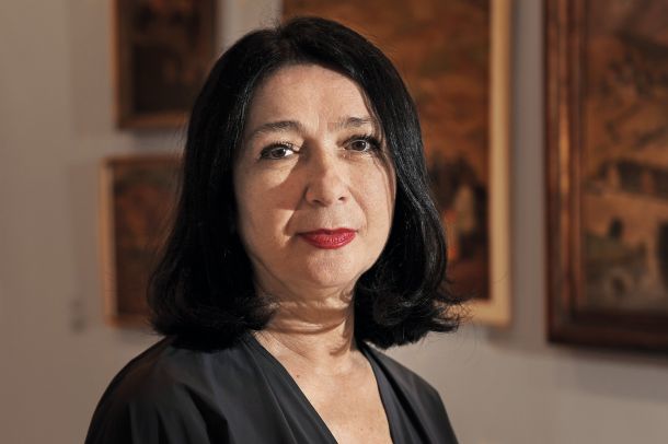 Zdenka Badovinac, direktorica Moderne galerije. Morala bo oditi, ker preveč podpira angažirano umetnost mednarodno priznanega kolektiva Neue Slowenische Kunst.