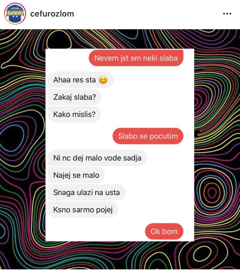 Posnetek korespondence na Čefurozlomu