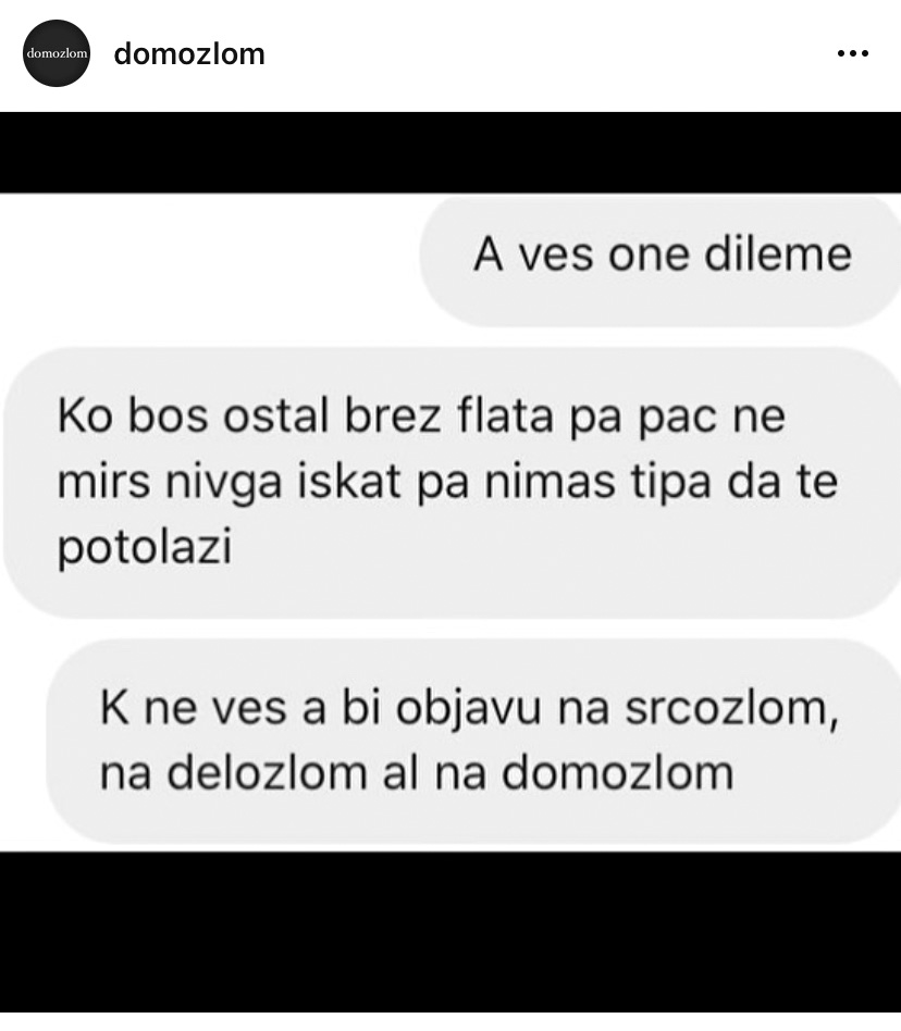 Dilema anonimneža, ki ga bremenijo tako bivanjske kot ljubezenske tegobe