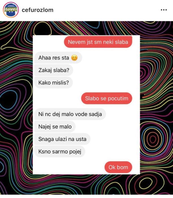 Posnetek korespondence na Čefurozlomu 