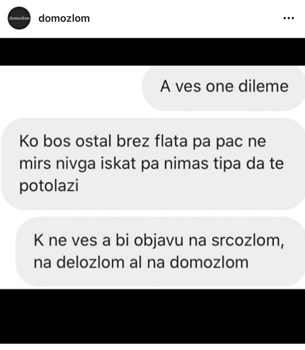 Dilema anonimneža, ki ga bremenijo tako bivanjske kot ljubezenske tegobe