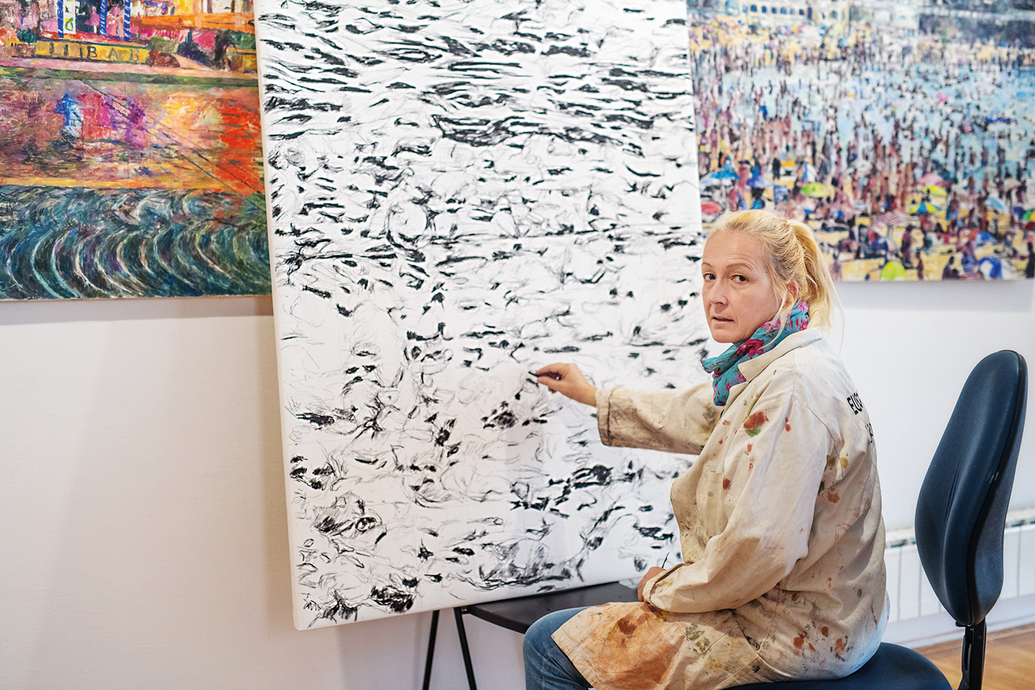 Polona Petek; SA:UD – Start Art ustvarjalna delavnica, Galerija DLUM, MB | Branimir Ritonja