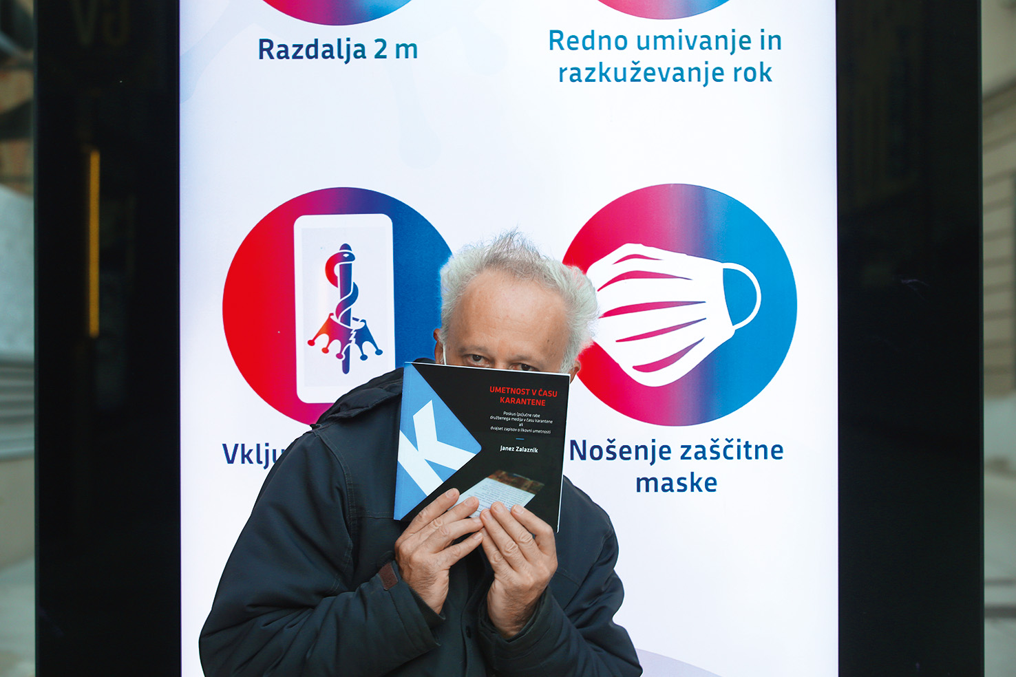 Janez Zalaznik: Umetnost v času karantene, knjižna noviteta JSKD, LJ | Borut Krajnc
