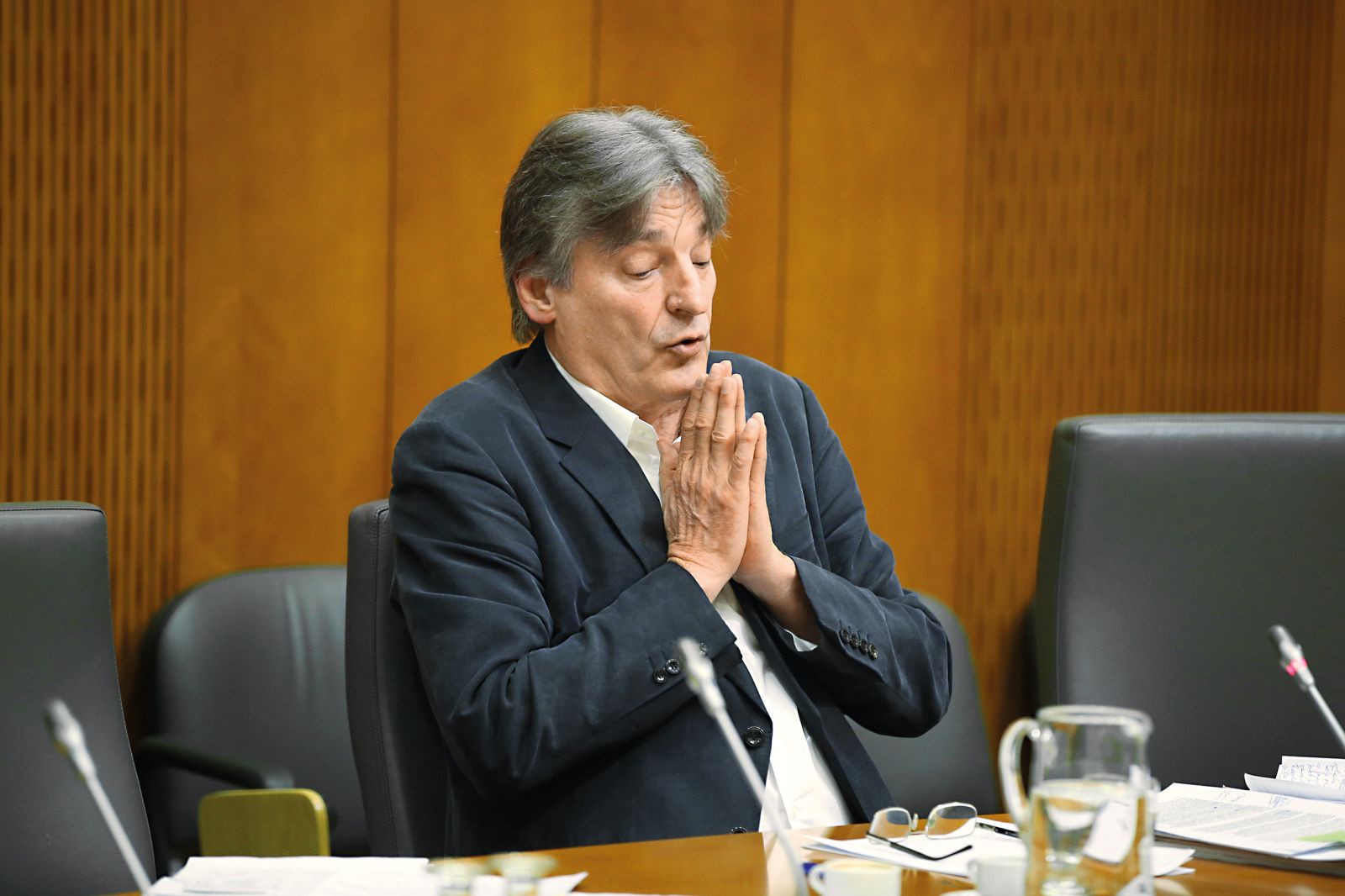 Kulturni minister Vasko Simoniti, zgodovinar in strokovnjak za turške vpade v srednjem veku