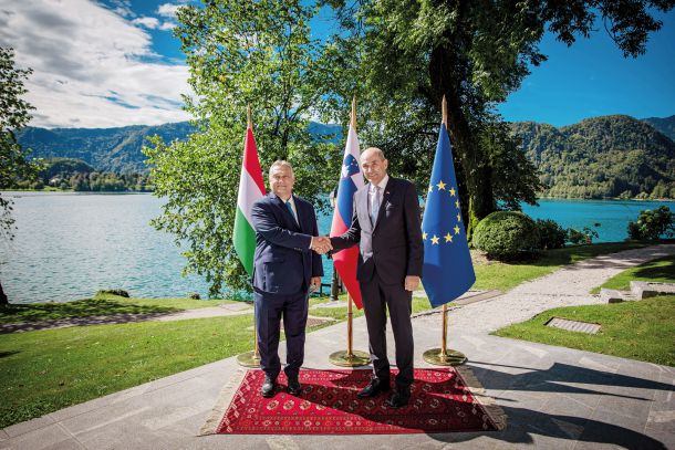 Prijatelja, zaveznika, skoraj že brata – Janša in Orbán 