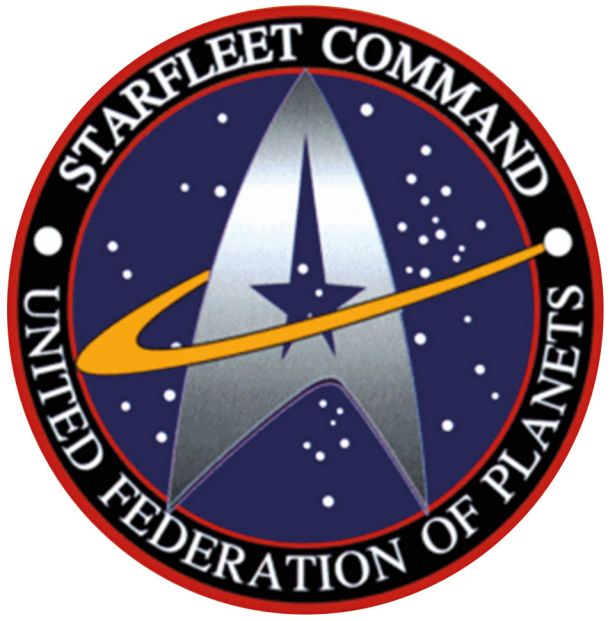 Zaščitni znak Zvezdne flote iz znanstvenofantastične franšize Zvezdne steze