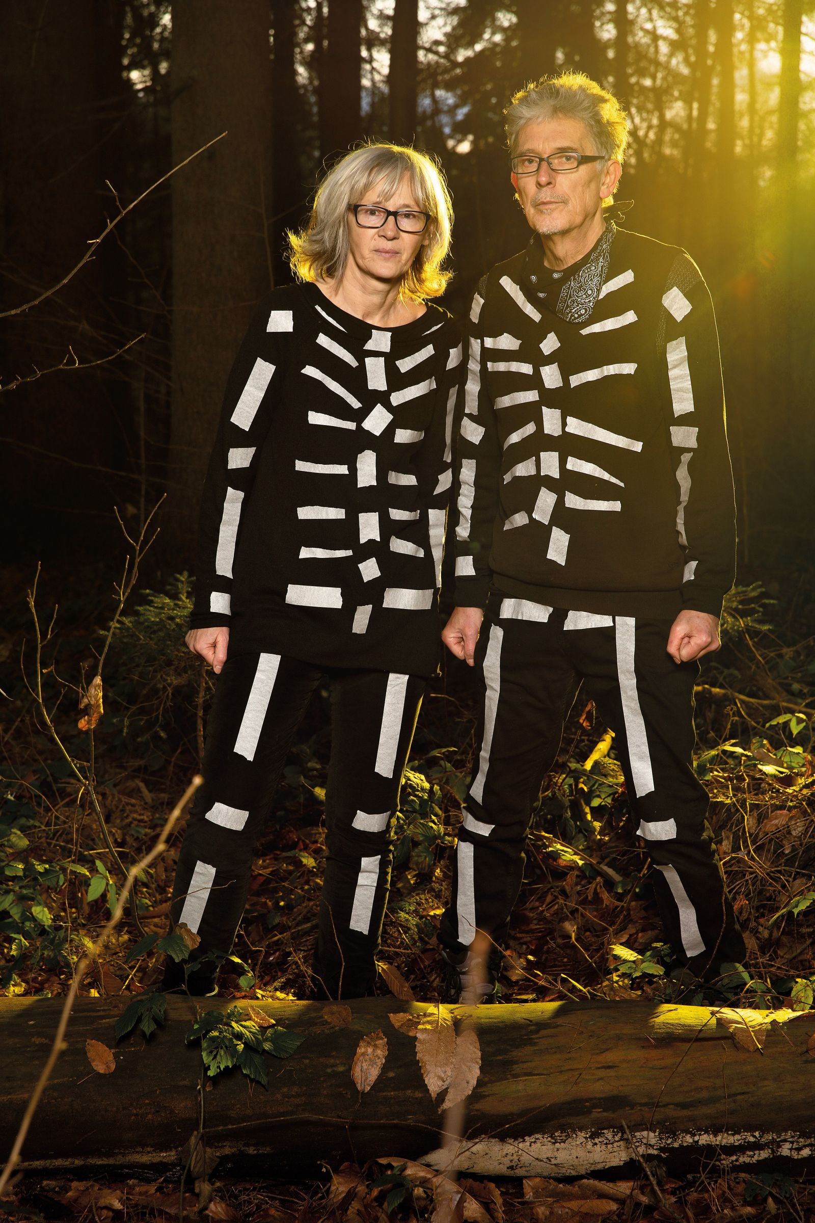 Lutkarsko-protestniški duo: Sanja Fidler in Brane Solce