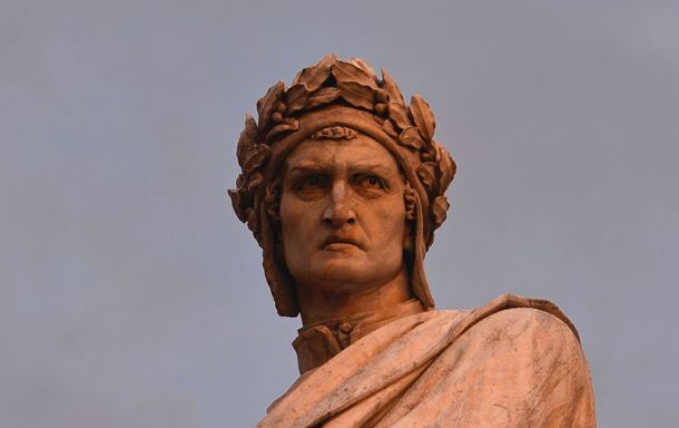 Spomenik Danteja Aligheirija v Frencah
