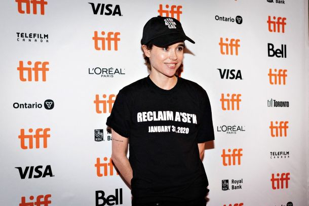 Igralka Ellen Page, ki je postala Eliott Page 