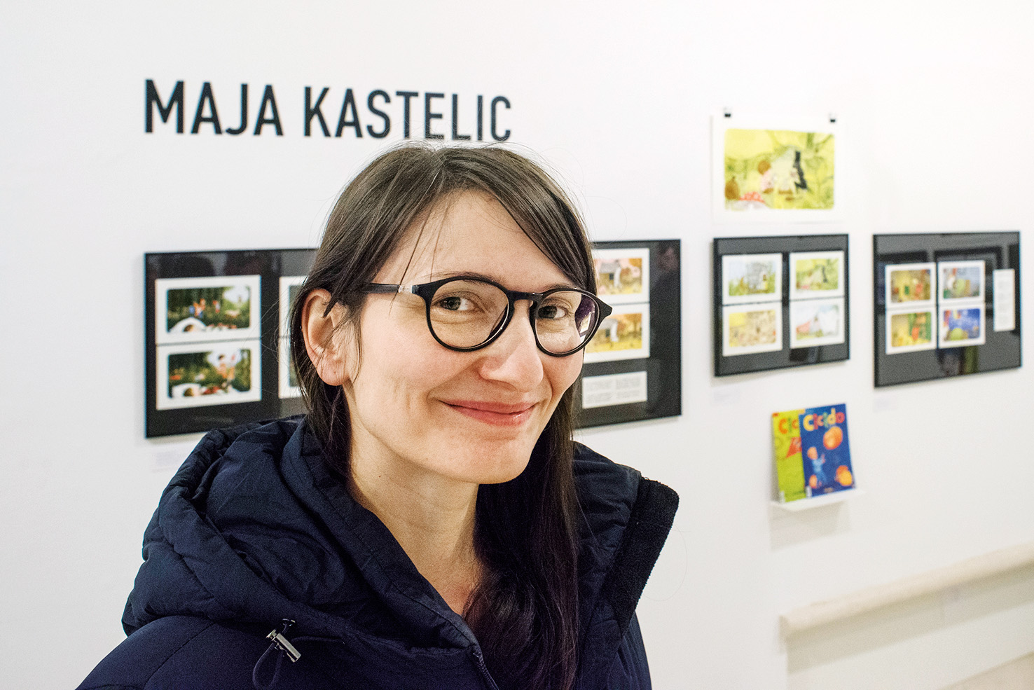 Maja Kastelic in Rosanna Murello; Živel Strip! Živela animacija! 2020, galerija DLUL, LJ | DK