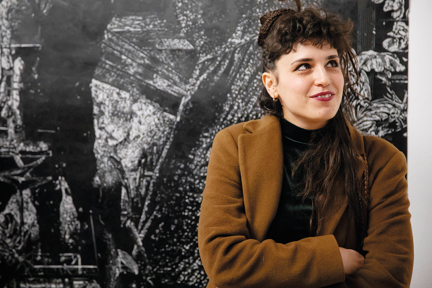 Helena Tahir: Nekje blizu; Mednarodni grafični likovni center, LJ | Urška Boljkovac