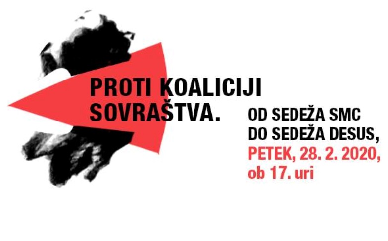 V petek v Ljubljani protesti proti koaliciji sovraštva