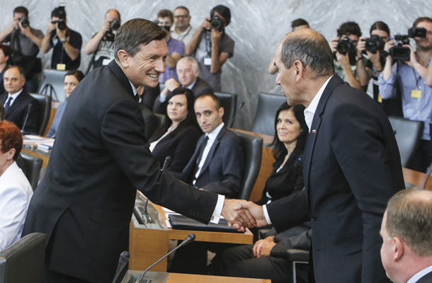 Predsednik Pahor z Janšo nima težav ...